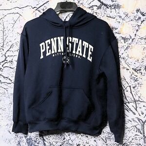 Navy Hoodie Large Soffe Unisex Penn State Nittany Lions Collegiate Sweatshirt